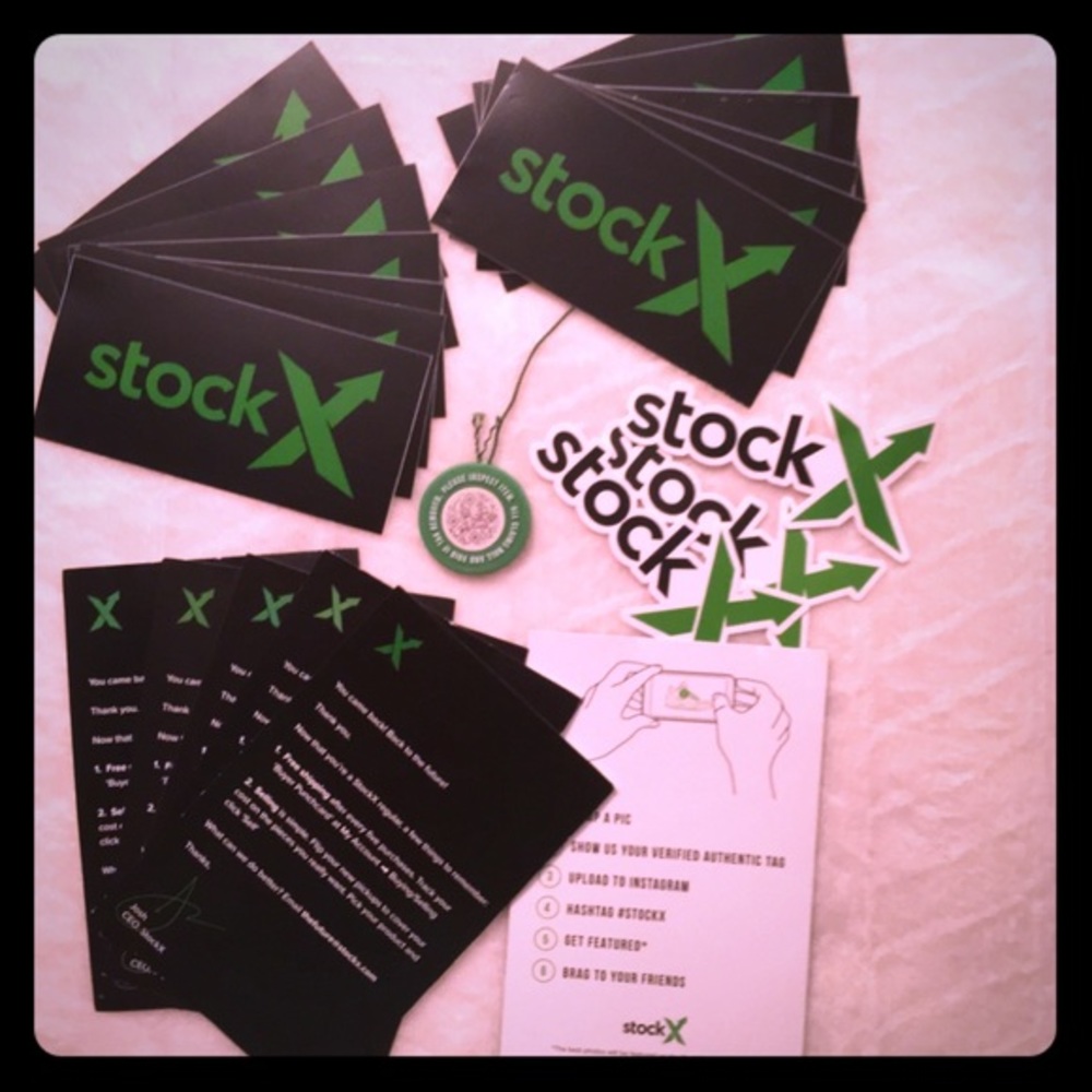 StockX Items  (16 Stickers/ 6 Postcard/ 1 Tag)